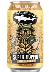 An illustrated can of Super Doppio