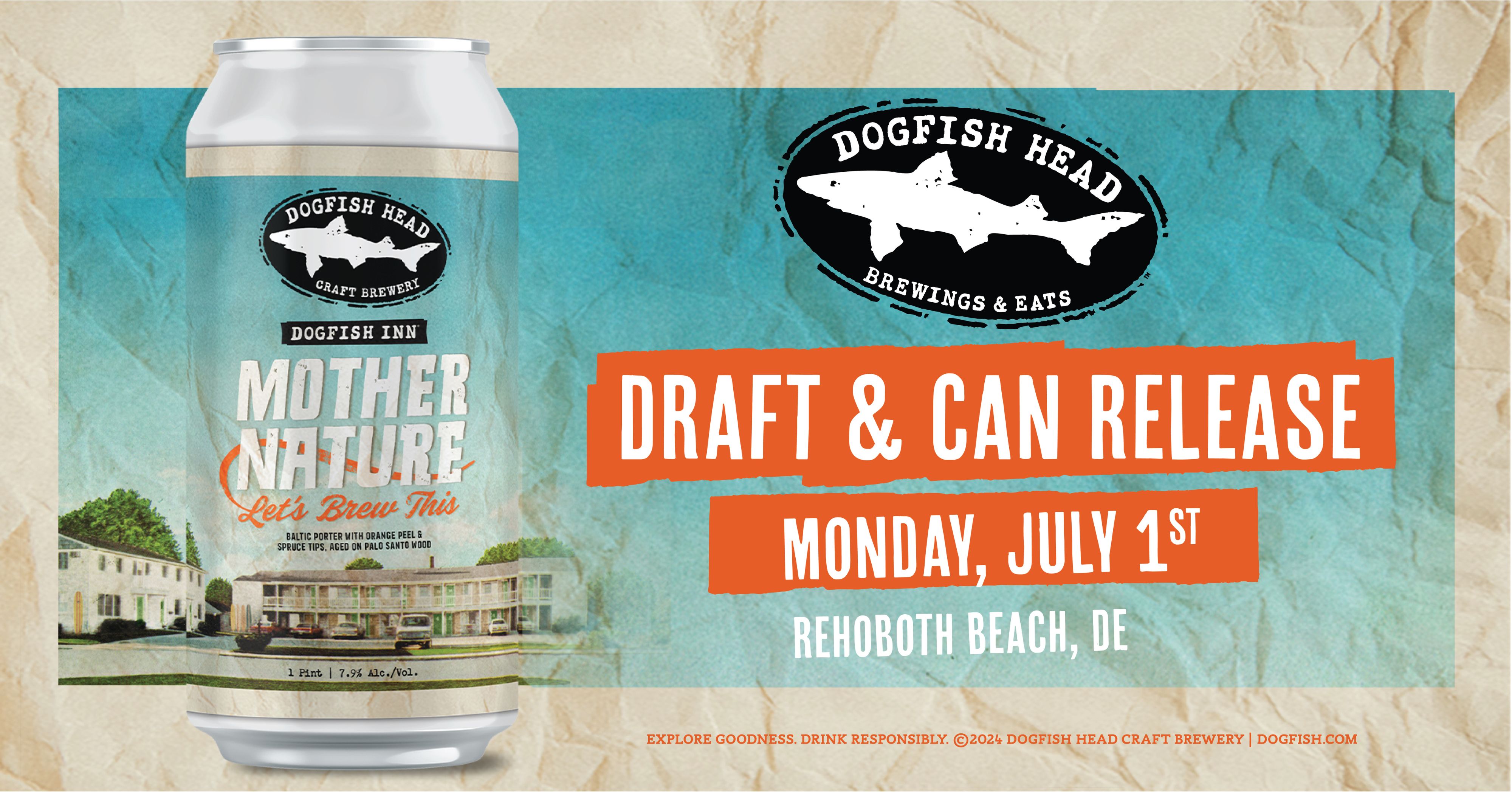 Mother Nature, Let's Brew This Beer Release | Dogfish Head Craft Brewed ...