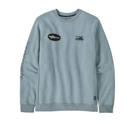 Patagonia W Blue Uprisal Crew Sweatshirt