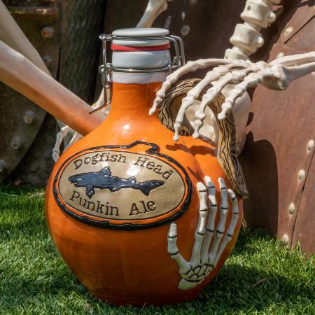 Skeleton Punkin Growler