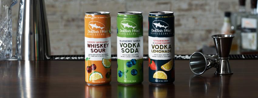Dogfish Head Canned Cocktails