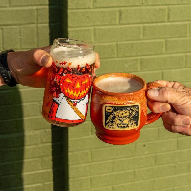 Punkin Ale Mug and Can Glass